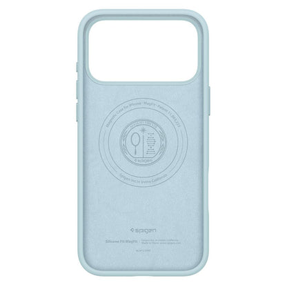Θήκη MagSafe για Apple iPhone 17 Pro Max, Spigen, Silicone Fit, Μπλε