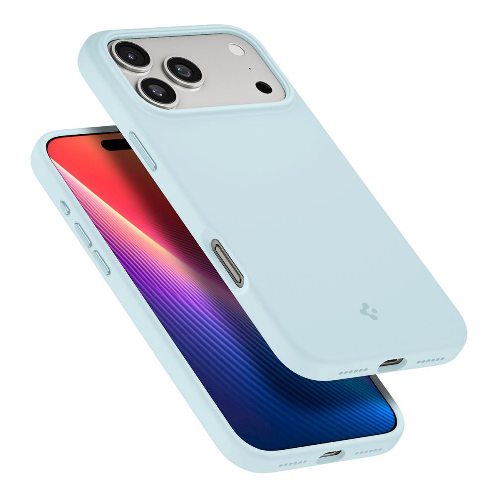 Θήκη MagSafe για Apple iPhone 17 Pro Max, Spigen, Silicone Fit, Μπλε