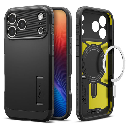 Θήκη MagSafe για Apple iPhone 17 Pro Max, Spigen, Tough Armor T, Μαύρη