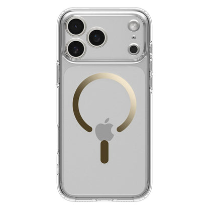 Θήκη MagSafe για Apple iPhone 17 Pro Max, Spigen, Ultra Hybrid, Διάφανο Χρυσό