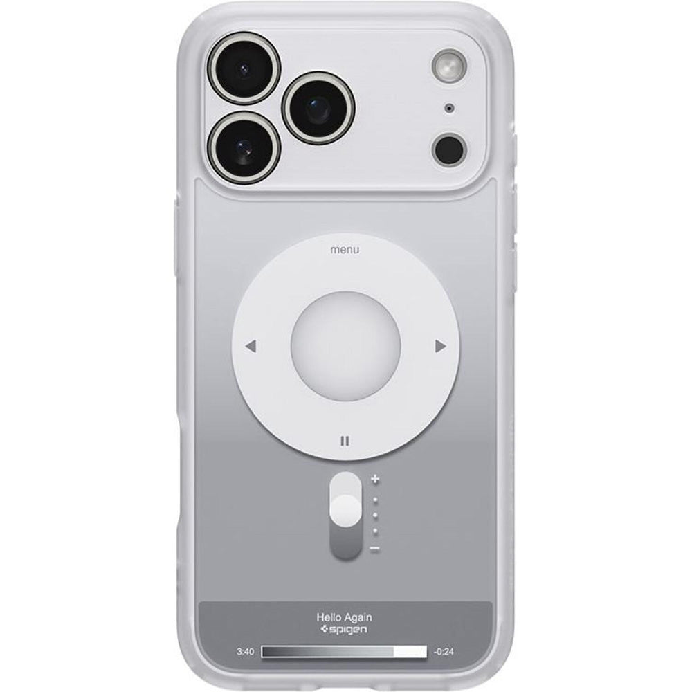 Θήκη MagSafe για Apple iPhone 17 Pro Max, Spigen, Ultra Hybrid Classic, Ασημί