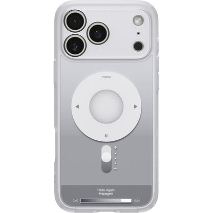 Θήκη MagSafe για Apple iPhone 17 Pro Max, Spigen, Ultra Hybrid Classic, Ασημί