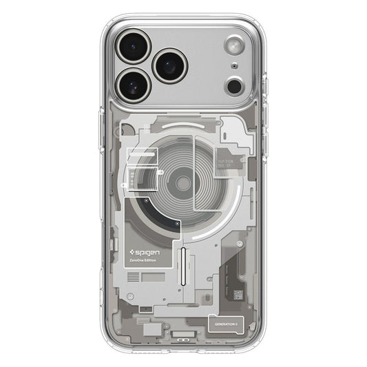 Θήκη MagSafe για Apple iPhone 17 Pro Max, Spigen, Ultra Hybrid Neo One, Διάφανη