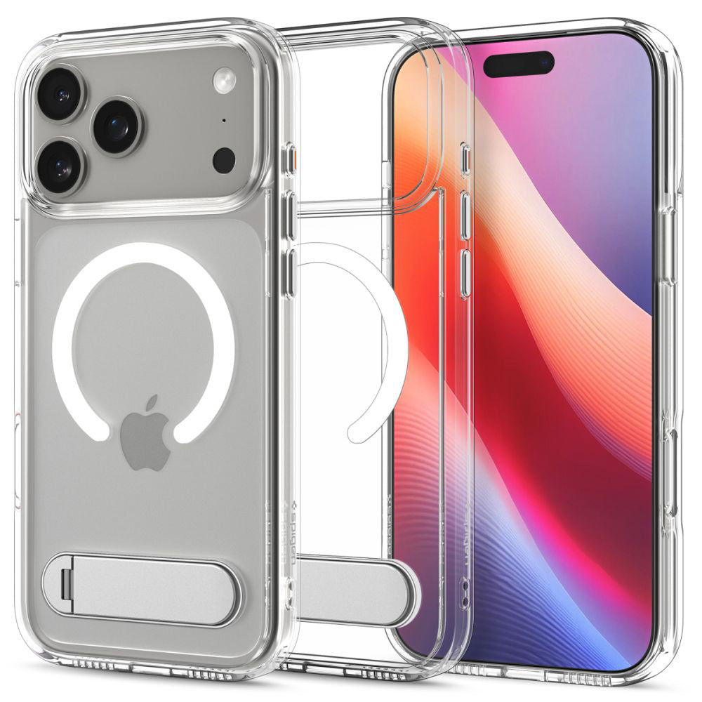 Θήκη MagSafe για Apple iPhone 17 Pro Max, Spigen, Ultra Hybrid S, Διάφανη
