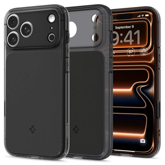Θήκη MagSafe για Apple iPhone 17 Pro Max, Spigen, Ultra Hybrid T, Ματ Μαύρη