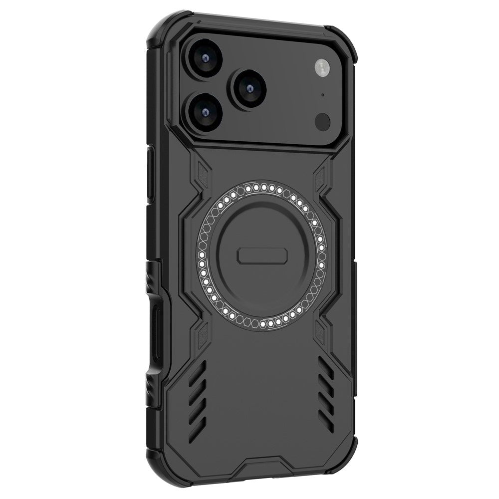 Θήκη MagSafe για Apple iPhone 17 Pro Max, Techsuit, ArmorMag, Μαύρη