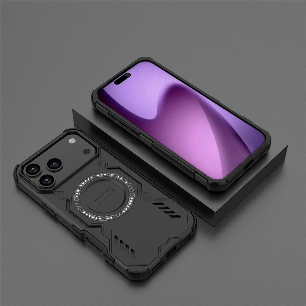 Θήκη MagSafe για Apple iPhone 17 Pro Max, Techsuit, ArmorMag, Μαύρη