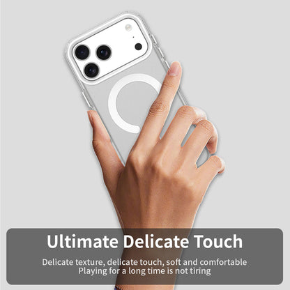 Θήκη MagSafe για Apple iPhone 17 Pro Max, Techsuit, CandyCase, Λευκή