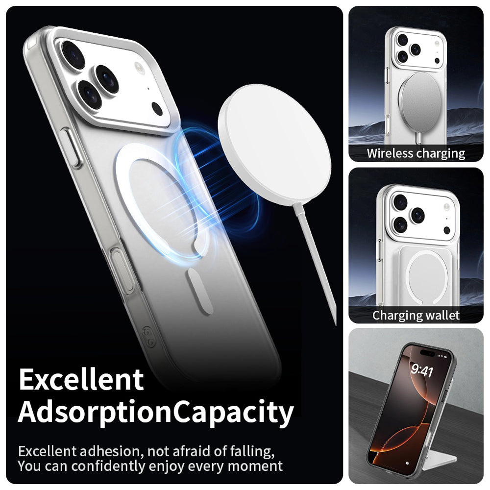 Θήκη MagSafe για Apple iPhone 17 Pro Max, Techsuit, CandyCase, Λευκή
