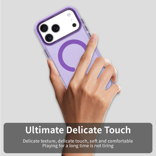 Θήκη MagSafe για Apple iPhone 17 Pro Max, Techsuit, CandyCase, Μωβ