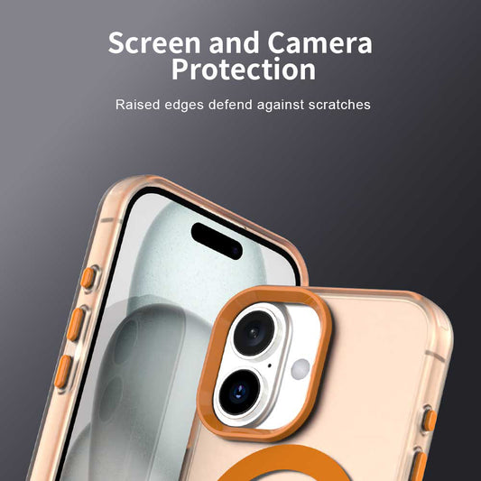 Θήκη MagSafe για Apple iPhone 17 Pro Max, Techsuit, CandyCase, Πορτοκαλί
