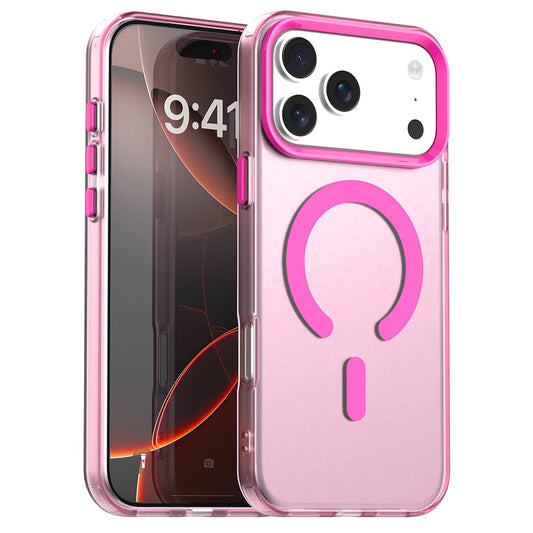 Θήκη MagSafe για Apple iPhone 17 Pro Max, Techsuit, CandyCase, Ροζ