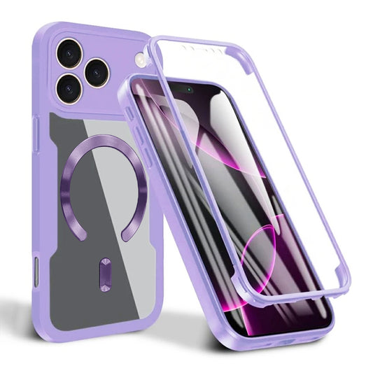 Θήκη MagSafe για Apple iPhone 17 Pro Max, Techsuit, ColorVerse 360, Μωβ