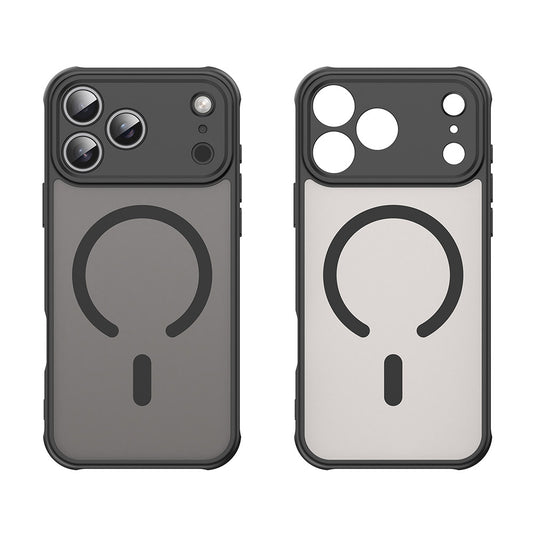Θήκη MagSafe για Apple iPhone 17 Pro Max, Techsuit, HaloFrost II, Μαύρη