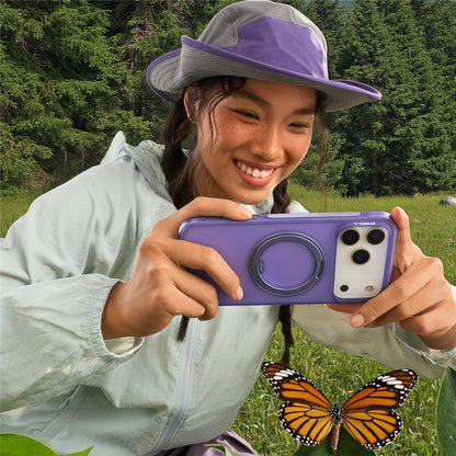 MagSafe Case for Apple iPhone 17 Pro Max, Torras, Ostand O3 Air, Satin Green