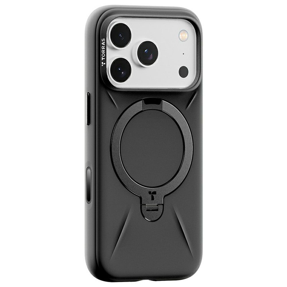 Θήκη MagSafe για Apple iPhone 17 Pro Max, Torras, QPRO Silicone, Μαύρη