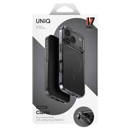 Θήκη MagSafe για Apple iPhone 17 Pro Max, UNIQ, Clario MagClick, Μαύρη
