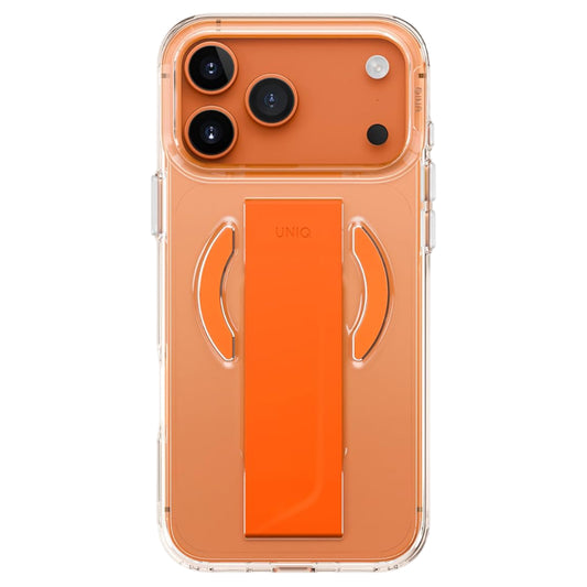 Θήκη MagSafe για Apple iPhone 17 Pro Max, UNIQ, Heldro Air MagClick, Διαφανές Πορτοκαλί
