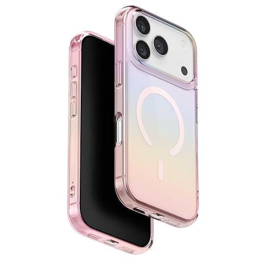 Θήκη MagSafe για Apple iPhone 17 Pro Max, UNIQ, Iridescia MagClick, Παστέλ Μπλε