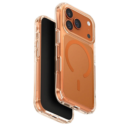 Θήκη MagSafe για Apple iPhone 17 Pro Max, UNIQ, LifePro Xtreme MagClick, Πορτοκαλί