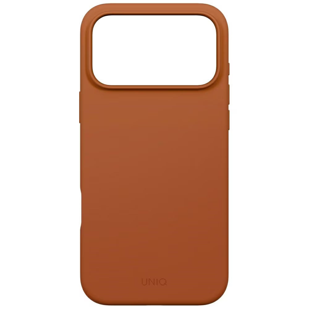 MagSafe Case for Apple iPhone 17 Pro Max, UNIQ, Lino MagClick, Dark Orange