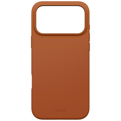 MagSafe Case for Apple iPhone 17 Pro Max, UNIQ, Lino MagClick, Dark Orange