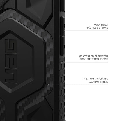 Θήκη MagSafe για Apple iPhone 17 Pro Max, Urban Armor Gear, Monarch Pro Carbon, Μαύρη