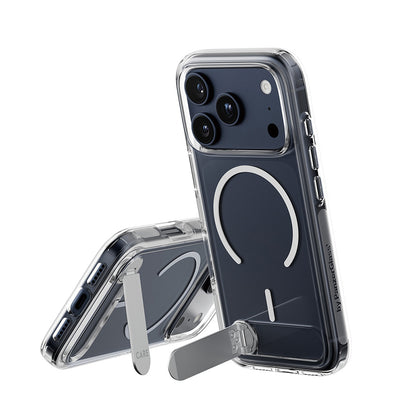 Θήκη MagSafe για Apple iPhone 17 Pro, PanzerGlass, με Χαρακτηριστικό Kickstand, Διάφανη
