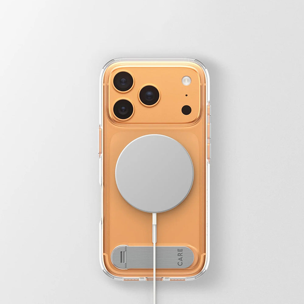 Θήκη MagSafe για Apple iPhone 17 Pro, PanzerGlass, με Χαρακτηριστικό Kickstand, Διάφανη