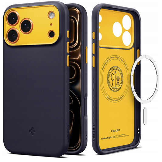 Θήκη MagSafe για Apple iPhone 17 Pro, Spigen, Caseology Nano Pop, Mov