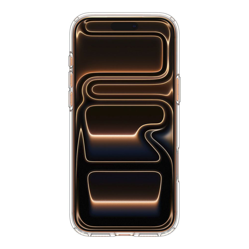 Θήκη MagSafe για Apple iPhone 17 Pro, Spigen, Ultra Hybrid, Διάφανη Πορτοκαλί ACS11112