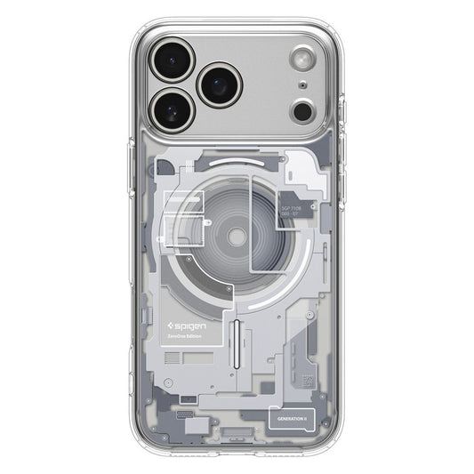 Θήκη MagSafe για Apple iPhone 17 Pro, Spigen, Ultra Hybrid Zero One, Λευκή