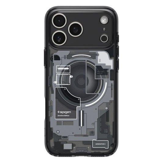 Θήκη MagSafe για Apple iPhone 17 Pro, Spigen, Ultra Hybrid Zero One, Μαύρη