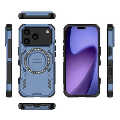 Θήκη MagSafe για Apple iPhone 17 Pro, Techsuit, ArmorMag, Μπλε