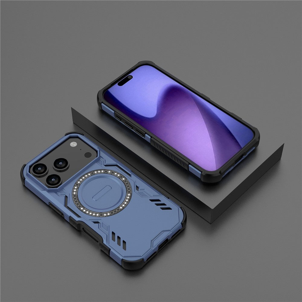 Θήκη MagSafe για Apple iPhone 17 Pro, Techsuit, ArmorMag, Μπλε