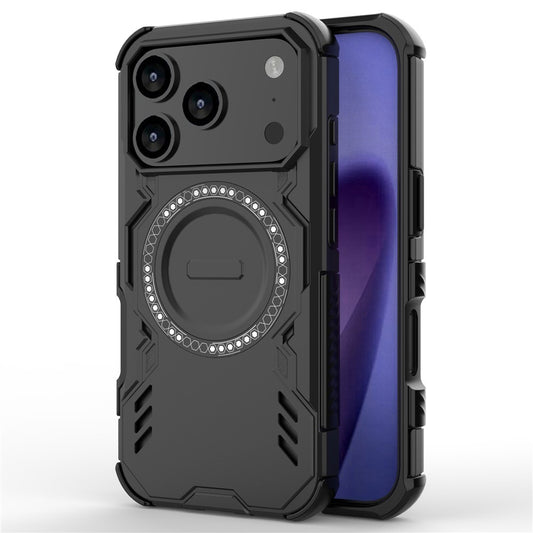 Θήκη MagSafe για Apple iPhone 17 Pro, Techsuit, ArmorMag, Μαύρη