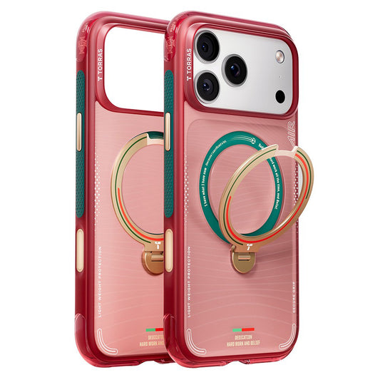 Θήκη MagSafe για Apple iPhone 17 Pro, Torras, Ostand Q3 Air, Wave of Passion
