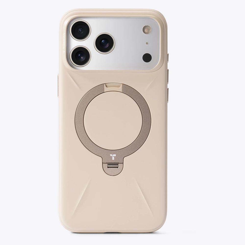 MagSafe Case for Apple iPhone 17 Pro, Torras, QPRO Silicone, Gold