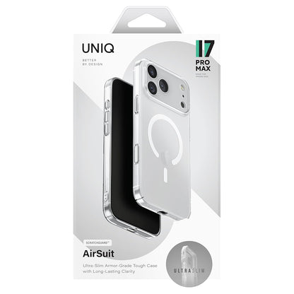 Θήκη MagSafe για Apple iPhone 17 Pro, UNIQ, AirSuit MagClick, Διάφανη