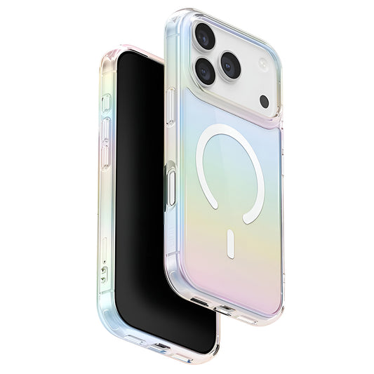 Θήκη MagSafe για Apple iPhone 17 Pro, UNIQ, Iridescia MagClick, Πολύχρωμη