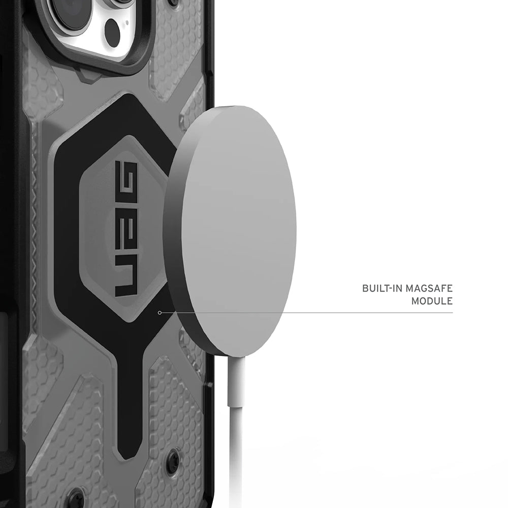 Θήκη MagSafe για Apple iPhone 17 Pro, Urban Armor Gear, Pathfinder Clear, Γκρι