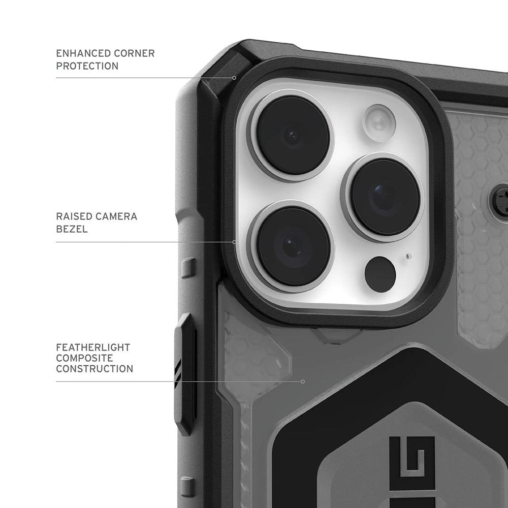 Θήκη MagSafe για Apple iPhone 17 Pro, Urban Armor Gear, Pathfinder Clear, Γκρι