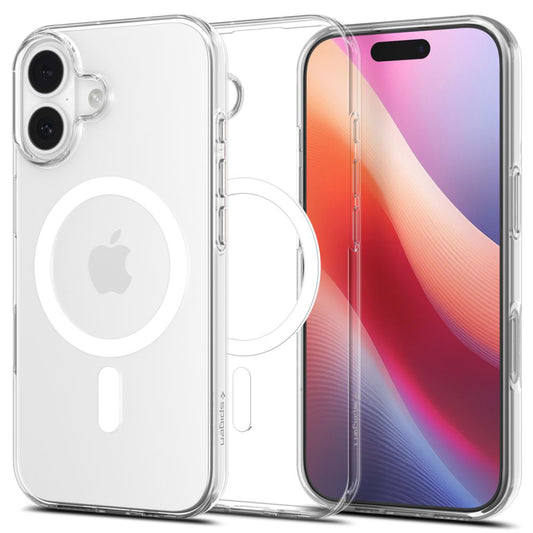 Θήκη MagSafe για Apple iPhone 17, Spigen, Liquid Crystal, Λευκή