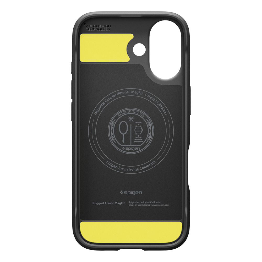 MagSafe Case for Apple iPhone 17, Spigen, Rugged Armor, Matte Black
