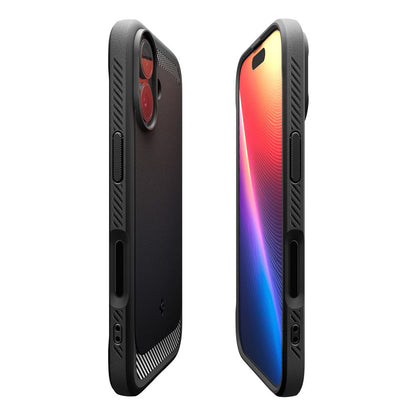 MagSafe Case for Apple iPhone 17, Spigen, Rugged Armor, Matte Black