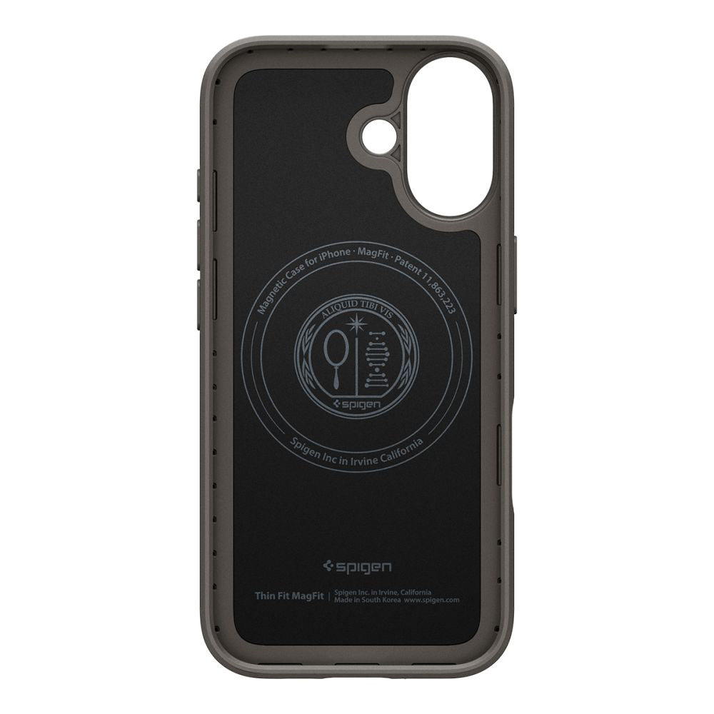 Θήκη MagSafe για Apple iPhone 17, Spigen, Thin Fit, Γκρι