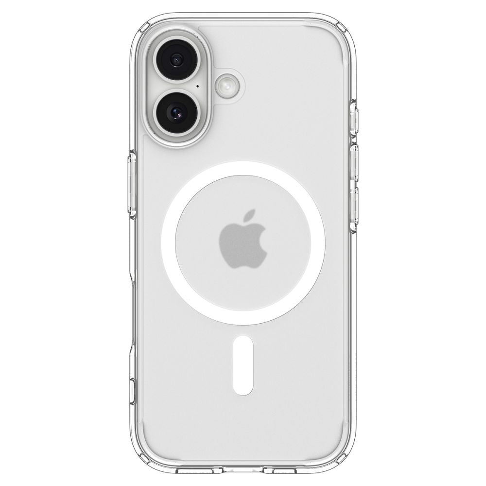 Θήκη MagSafe για Apple iPhone 17, Spigen, Ultra Hybrid, Ασημί Σατέν