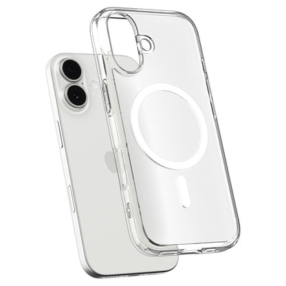 Θήκη MagSafe για Apple iPhone 17, Spigen, Ultra Hybrid, Ασημί Σατέν