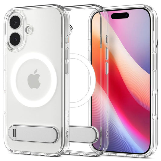 Θήκη MagSafe για Apple iPhone 17, Spigen, Ultra Hybrid S, Διάφανη