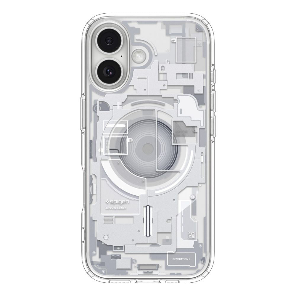Θήκη MagSafe για Apple iPhone 17, Spigen, Ultra Hybrid Zero One, Λευκή